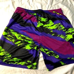 XXL Faze x Juice Wrld paintball shorts